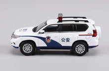 Load image into Gallery viewer, GCD 1:64 Police Land Cruiser LC150 Prado Off Road SUV Model Diecast Metal Car
