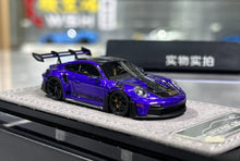 Load image into Gallery viewer, HH 1:64 Purple 992.1 GT3 RS Sports Model Diecast Resin Car New Collection
