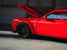 Load image into Gallery viewer, SH 1:64 Orange SRT Hellcat Muscle Sports Model Diecast Metal Car New Collection
