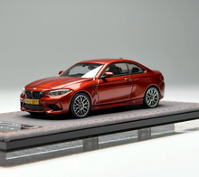Load image into Gallery viewer, Mortal 1:64 Orange F87 M2 Coupe Sports Model Diecast Metal Car Box New Collection
