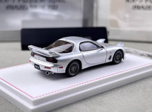 Load image into Gallery viewer, FH 1:64 Silver JDM RX7 FD3S A Spec Speed Sports Model Diecast Metal Car New Collection
