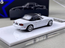 Load image into Gallery viewer, ATS 1:64 White JDM Miata MX-5 Roadster Sports Model Diecast Metal Car New Collection
