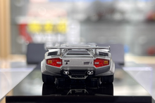 Load image into Gallery viewer, Deepmaker 1:64 Silver Countach LP5000s Sports Model Diecast Resin Car New Collection
