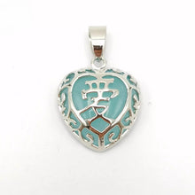 Load image into Gallery viewer, Nature Jade Love Pendant Necklace Gift Jewelry charm Blessing Adore Jewelry e
