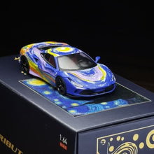 Load image into Gallery viewer, Karium 1:64 Blue F8 Tributo Sports Model Diecast Metal Car New Collection
