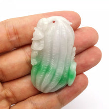 Load image into Gallery viewer, Nature Jade Peanut Pendant Necklace Gift Jewelry charm Blessing Lucky Fortune a
