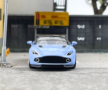 Load image into Gallery viewer, King 1:64 Blue Vanquish Zagato Hatchback Sports Model Diecast Metal Car New Collection

