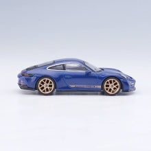 Load image into Gallery viewer, MINIGT 1:64 Blue 911 GT3 Touring Racing Sports Model Toy Metal Car 405
