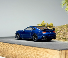 Load image into Gallery viewer, 1:64 CM Blue Dark Horse Mustang Sports Model Diecast Metal Car New Collection
