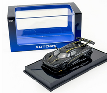 Load image into Gallery viewer, AUTOart 1:64 Black One 1 Super Racing Sports Model Car ABS New Collection
