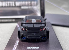 Load image into Gallery viewer, Inno 1:64 Black Carbon GTR R35 LBWK Sports Model Diecast Metal Car New Collection
