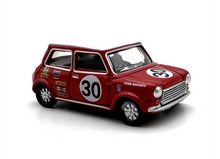 Load image into Gallery viewer, OXFORD 1:76 Red Mini BMC Classic Competition #30 Sports Model Diecast Metal Car New

