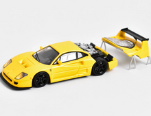 Load image into Gallery viewer, SH 1:64 Yellow F40 LM Super Racing Sports Model Diecast Metal Car New
