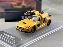 Load image into Gallery viewer, FW 1:64 Yellow SLS BS Coupe Sports Open Model Diecast Metal Car New Collection
