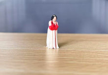 Load image into Gallery viewer, 1:64 Painted Figure Model Miniature Resin Diorama Sand Tang Costume Maid Girl
