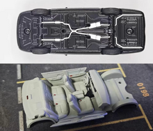 Load image into Gallery viewer, GOC 1:64 Black Police Crown Victoria EN114 Sedan Model Diecast Metal Car New
