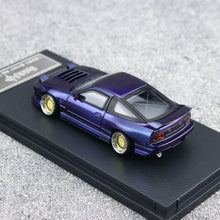 Load image into Gallery viewer, MT 1:64 Purple Silvia S13 180SX Spirit Sports Model Diecast Metal Car New Collection
