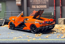 Load image into Gallery viewer, HH 1:64 Orange Revuelto LB744 Racing Sports Model Diecast Metal Car New Collection

