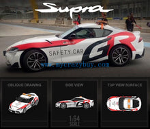Load image into Gallery viewer, TM 1:64 GR Supra A90 Safety Coupe Figure Sports Model Diecast Metal Car New Collection
