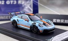 Load image into Gallery viewer, SW 1:64 Blue 992 GT3 RS Sports Model Diecast Metal Car New Collection
