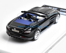 Load image into Gallery viewer, MJ 1:64 Black SLR Convertible Sports Model Diecast Resin Car New Collection
