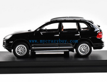 Load image into Gallery viewer, SW 1:64 Black Cayenne Turbo S Luxury SUV Sports Model Diecast Metal Car New Collection
