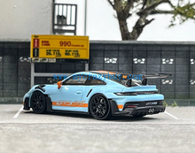 Load image into Gallery viewer, SW 1:64 Blue 992 GT3 RS Sports Model Diecast Metal Car New Collection
