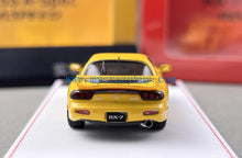 Load image into Gallery viewer, FH 1:64 Yellow JDM RX7 FD3S A-Spec Speed Sports Model Diecast Metal Car New Collection
