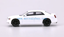 Load image into Gallery viewer, 596 1:64 White 2013 300C SRTV8 Muscle Sports Sedan Model Diecast Metal Car

