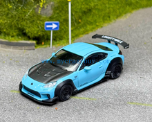 Load image into Gallery viewer, MINIGT 1:64 Baby Blue Gr86 LB Sports Coupe Model Diecast Metal Car New Collection
