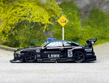 Load image into Gallery viewer, MINIGT 1:64 Black LBWK ER34 Skyline GTR #5 Sports Model Diecast Metal Car New Collection
