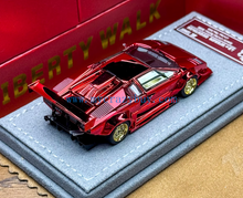 Load image into Gallery viewer, Topart 1:64 Plating Red LBWK Countach Sports Model Diecast Metal Car New Collection
