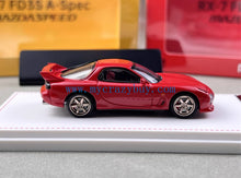 Load image into Gallery viewer, FH 1:64 Red JDM RX7 FD3S A-Spec Speed Sports Model Diecast Metal Car New Collection
