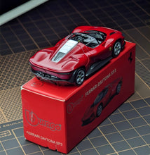 Load image into Gallery viewer, Bburago 1:64 Red Ferrari Daytona SP3 Racing Sports Model Diecast Metal Car New Collection
