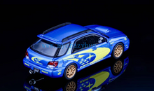 Load image into Gallery viewer, 1:64 Furuya Blue Rally Impreza WRX STI VIII 8 Wagon Model Diecast Metal Car
