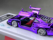 Load image into Gallery viewer, DK 1:64 Plating Purple LB F40 Racing Sports Model Diecast Metal Car New Collection
