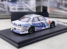 Load image into Gallery viewer, Mortal 1:64 2004 D1 Ken Skyline GTR ER34 Drifting Model Diecast Metal Car New Collection
