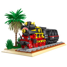 Load image into Gallery viewer, 676PCS MOC Classic Steam Locomotive Train Track Scene Model Toy Building Block Brick Gift Kids Compatible Lego
