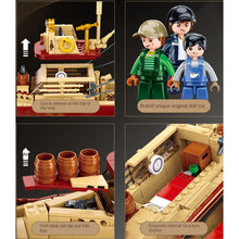 Load image into Gallery viewer, 592PCS MOC Fishing Boat Figure Model Toy Building Block Brick Gift Kids Compatible Lego 1:320

