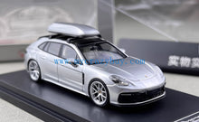 Load image into Gallery viewer, RM 1:64 Silver Panamera Touring Wagon Sports Model Diecast Metal Car New Collection
