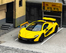 Load image into Gallery viewer, LCD 1:64 Yellow Mclaren P1 Racing Sports Model Diecast Metal Car New Collection
