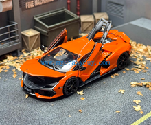 Load image into Gallery viewer, HH 1:64 Orange Revuelto LB744 Racing Sports Model Diecast Metal Car New Collection
