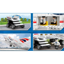 Load image into Gallery viewer, 214PCS MOC City Airliner Air Bus Plane Figure Model Toy Building Block Brick Gift Kids Compatible Lego

