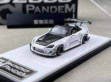 Load image into Gallery viewer, MT 1:64 JDM White S2000 Convertible Widebody Sport Model Diecast Metal Car New Collection
