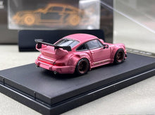 Load image into Gallery viewer, Star 1:64 Pink RWB 964 GT Widebody Sports Model Diecast Metal Car Box New Collection
