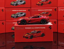 Load image into Gallery viewer, Bburago 1:64 Red 812 Competizione Sports Open Model Diecast Metal Car Box New Collection
