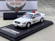 Load image into Gallery viewer, Rollin 1:64 OHIO Highway Police Crown Victoria CV Model Diecast Metal Car New Collection
