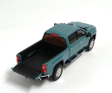 Load image into Gallery viewer, SC 1:64 Blue Silverado Pickup Truck Sports Model Diecast Metal Car Box New Collection

