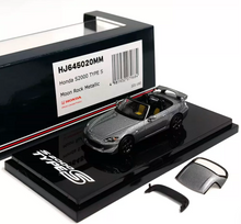 Load image into Gallery viewer, HJ64 1:64 JDM Gray S2000 Type S Sports Model Diecast Metal Car Box New Collection
