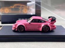 Load image into Gallery viewer, Star 1:64 Pink RWB 964 GT Widebody Sports Model Diecast Metal Car Box New Collection

